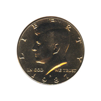 Kennedy Half Dollar 1987-P BU