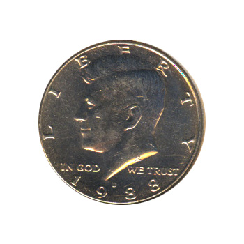 Kennedy Half Dollar 1988-D BU