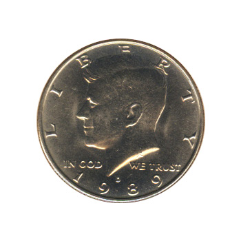 Kennedy Half Dollar 1989-D BU