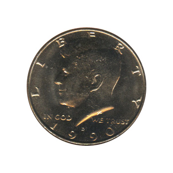 Kennedy Half Dollar 1990-D BU