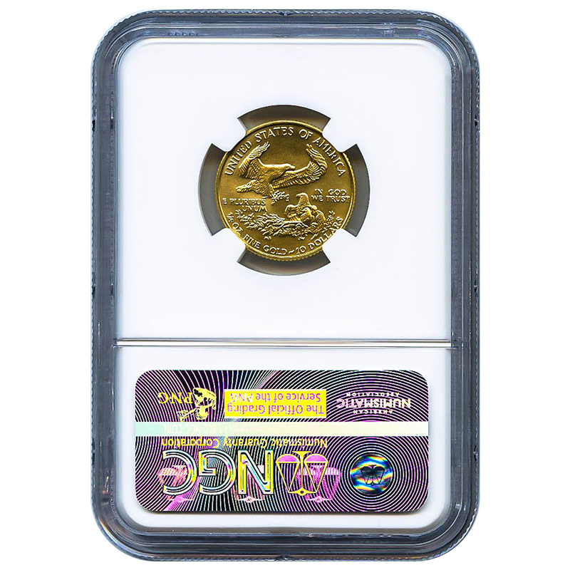 Certified American $10 Gold Eagle 1992 MS69 NGC - Golden Eagle Coins