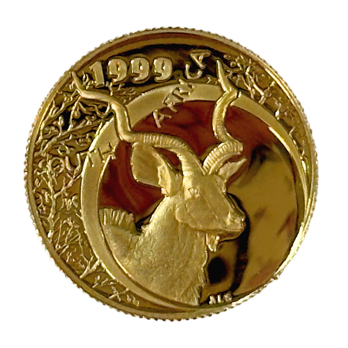 South Africa 1999 Natura Series Gold Coin