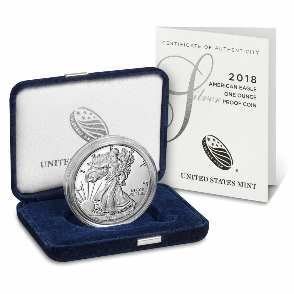 Proof Silver Eagle 2018-S