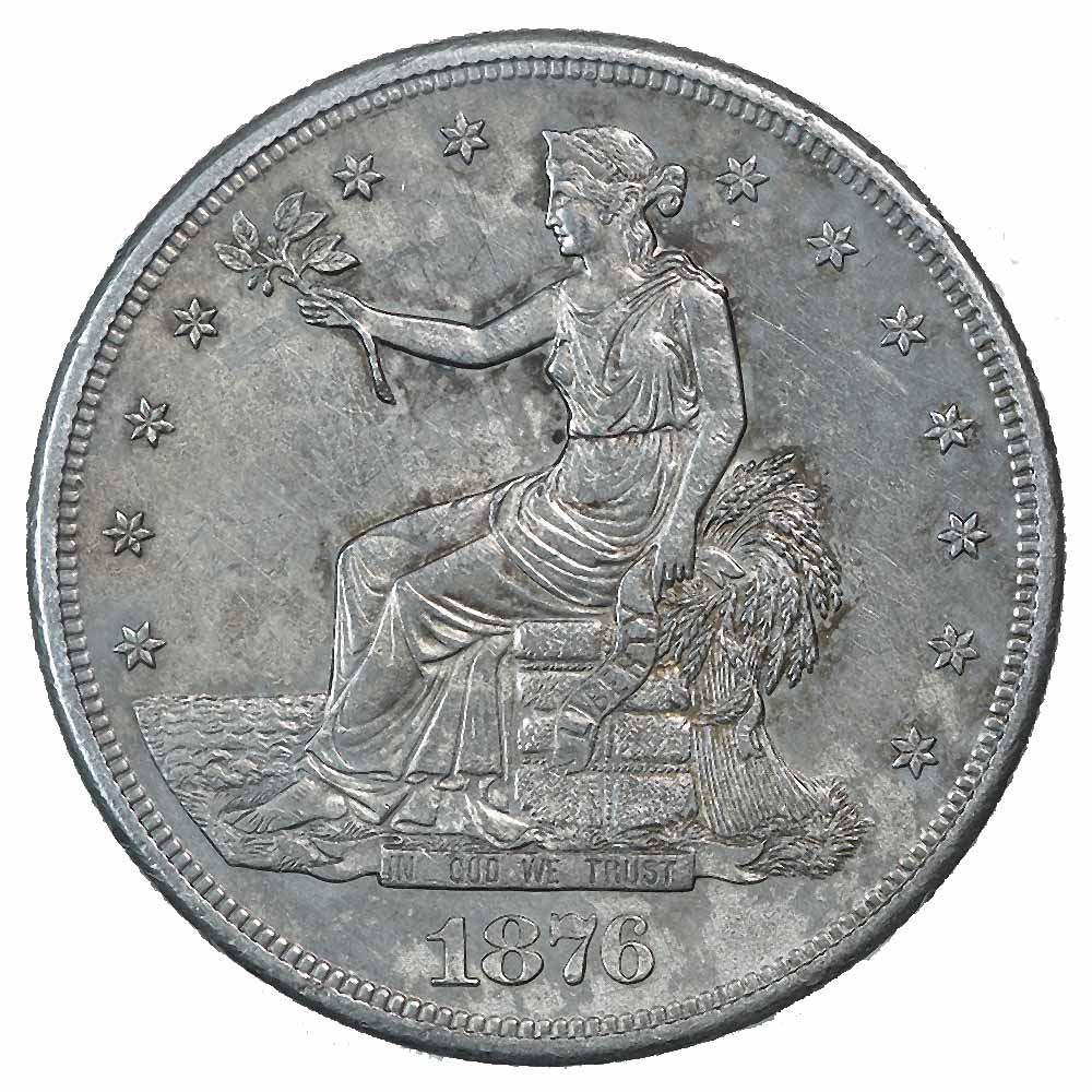U.S. Trade Dollar 1876-S XF
