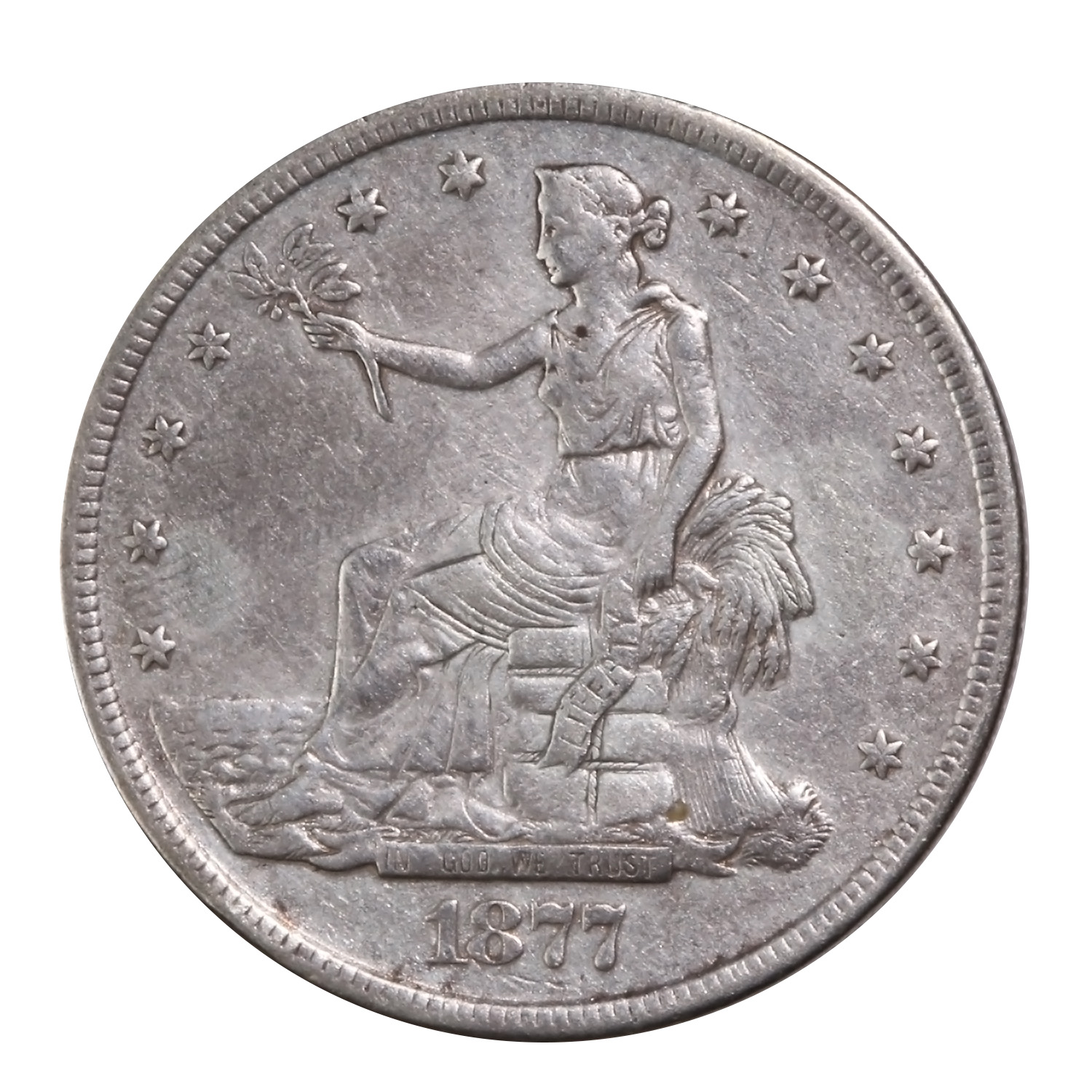 U.S. Trade Dollar 1877-S VF