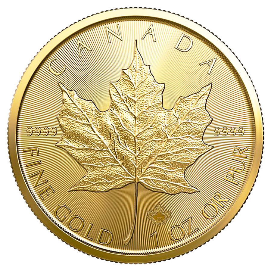1 oz Canadian Gold Maple Leaf Uncirculated - Random Year