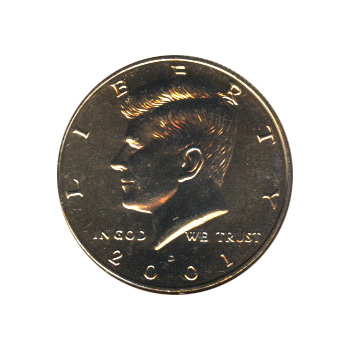 Kennedy Half Dollar 2001-D BU