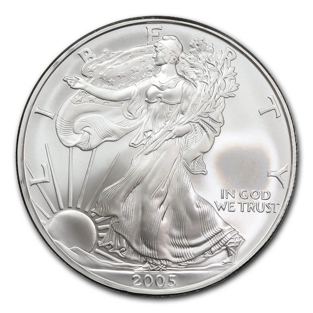 2005 1 oz Silver American Eagle BU
