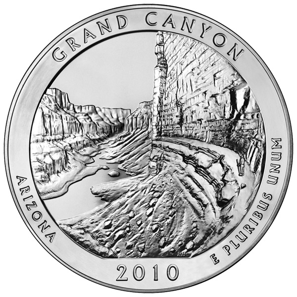 2010 Silver 5oz. Grand Canyon ATB