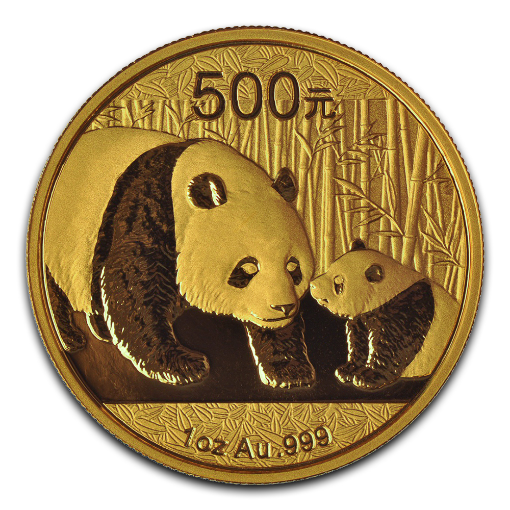 Chinese Gold Panda 1 Ounce 2011 