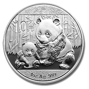 2012 Chinese Silver Panda 1 oz