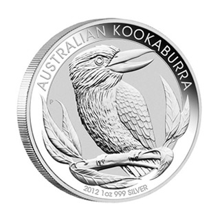 Australian Kookaburra 1 oz. Silver 2012