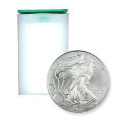 2012 Silver Eagle Roll of 20 Uncirculated Coins