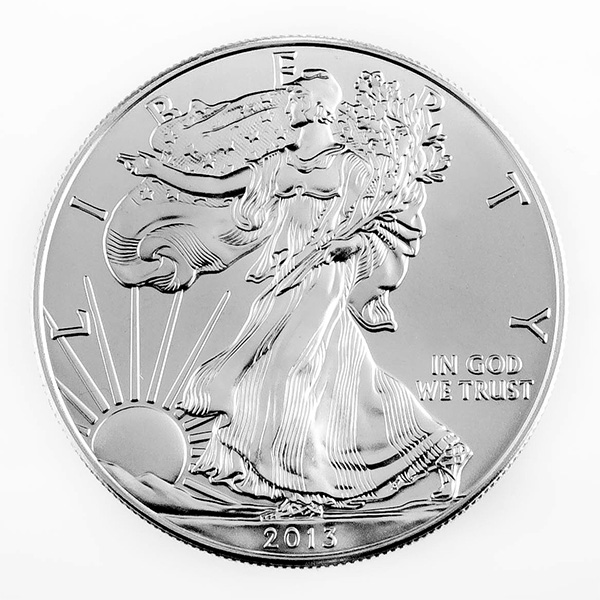 2013 1 oz Silver American Eagle BU