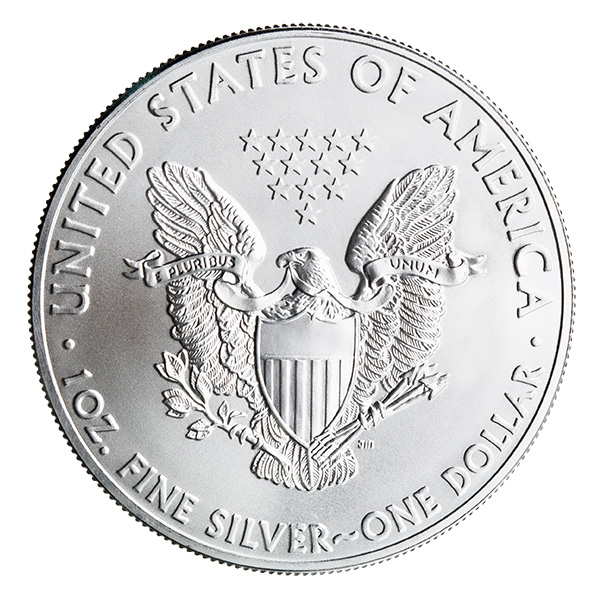 2014 American Silver Eagle BU 1 oz Coin US $1 Dollar 