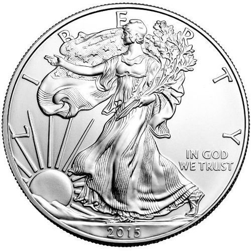 2015 1 oz Silver American Eagle BU