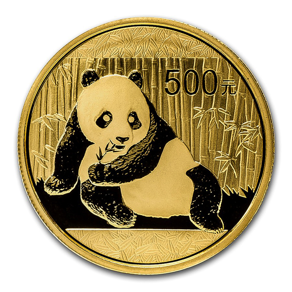 Chinese Gold Panda 1 Ounce 2015 