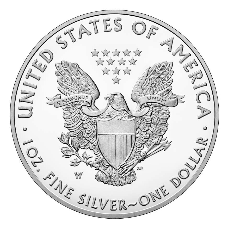 Proof Silver Eagle 2016-W | Golden Eagle Coins