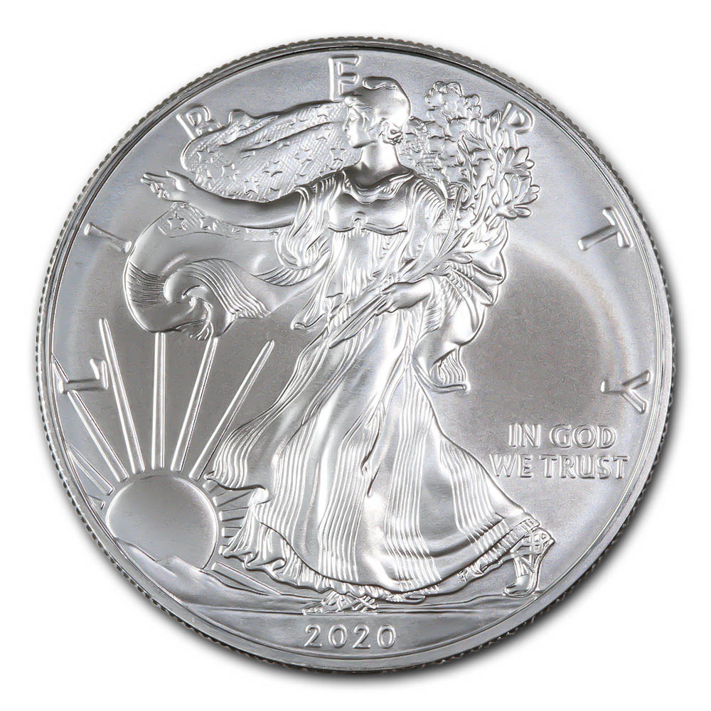 2020 1 oz Silver American Eagle BU