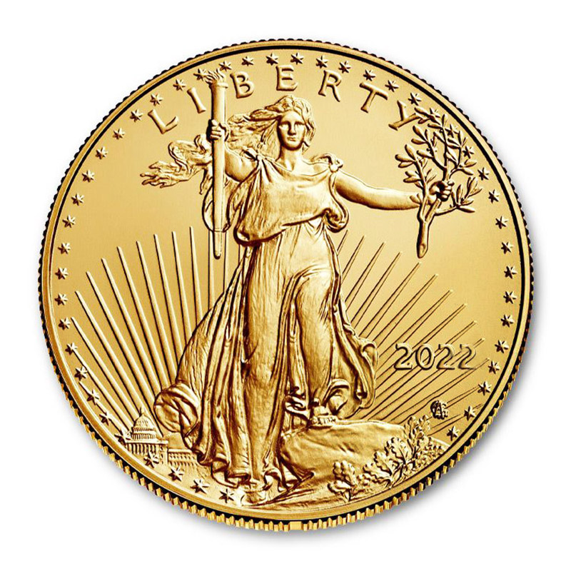 2022 American Gold Eagle 1/10 oz Uncirculated