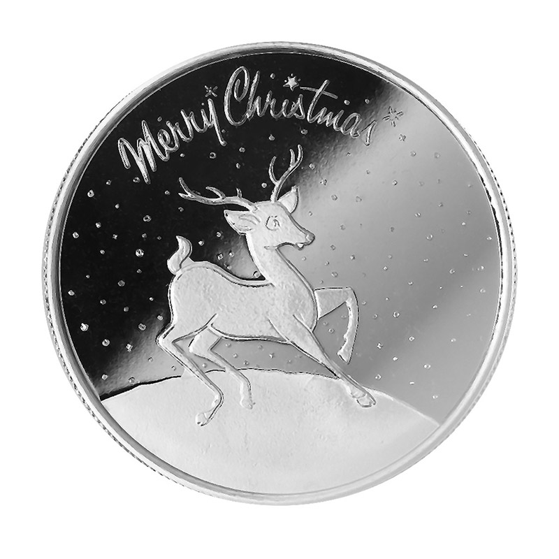 2022 Rudolph The Red Nosed Reindeer Christmas 1oz Silver Round (D-9)