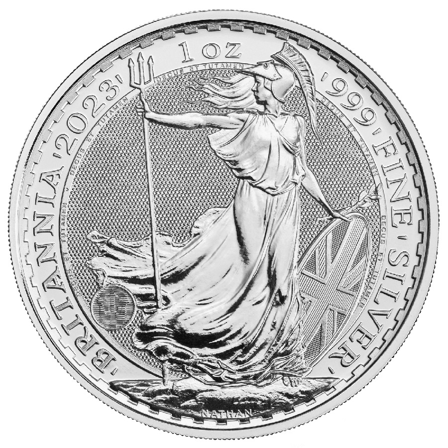 2023 1 oz Uncirculated Silver Britannia (King Charles III)