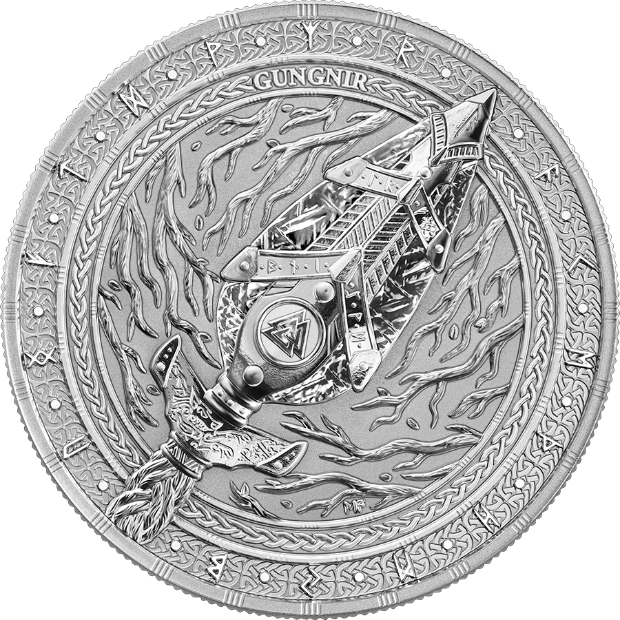 2026 Artefacts: Gungnir 1 oz Silver BU