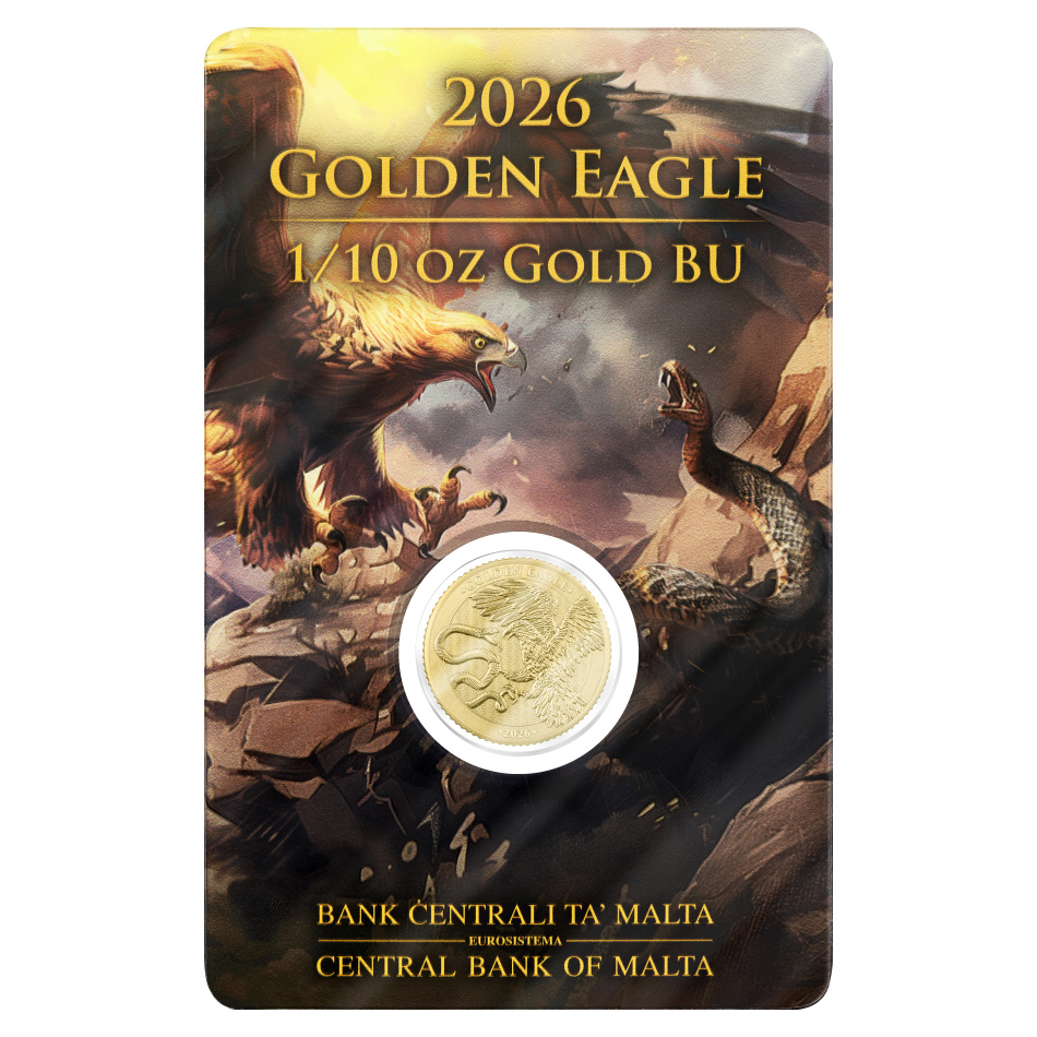 2026 Golden Eagle 10 Euro 1/10 oz Gold BU