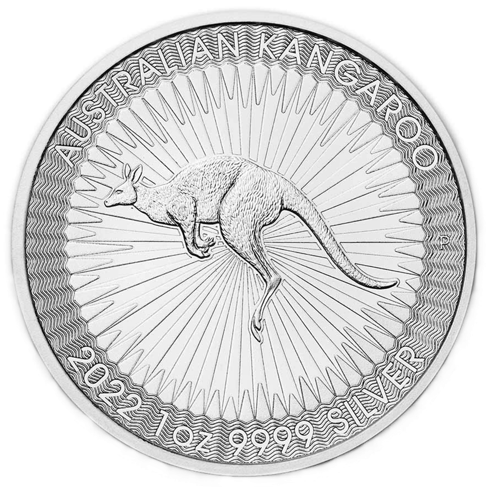 2022 Australia 1 oz Silver Kangaroo BU