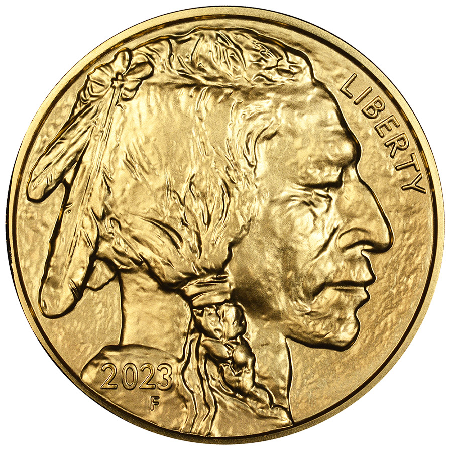 Uncirculated Gold Buffalo Coin One Ounce 2023