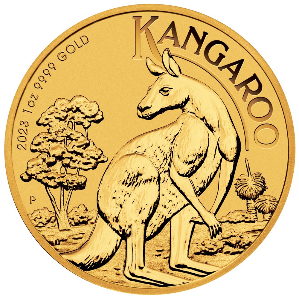 2023 Australia Gold Kangaroo 1 oz