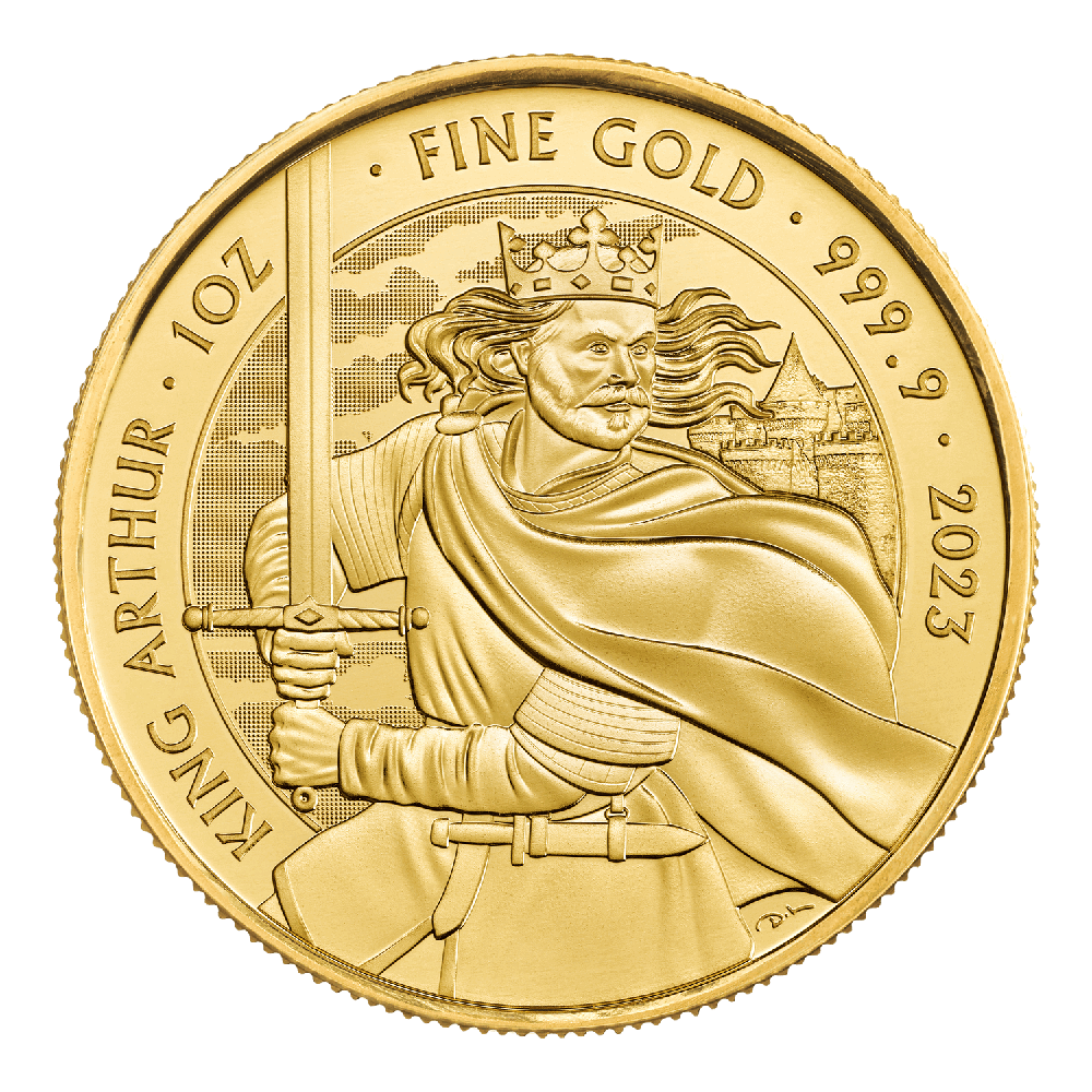 2023 Great Britain 1oz Gold Myths and Legends: King Arthur