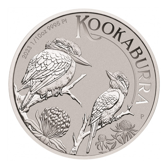 2023 1/10 oz Australian Kookaburra Platinum Coin