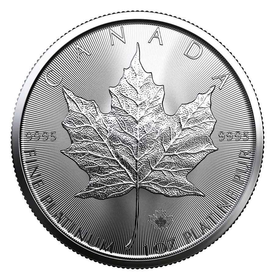 2023 Platinum 1oz Canadian Maple Leaf