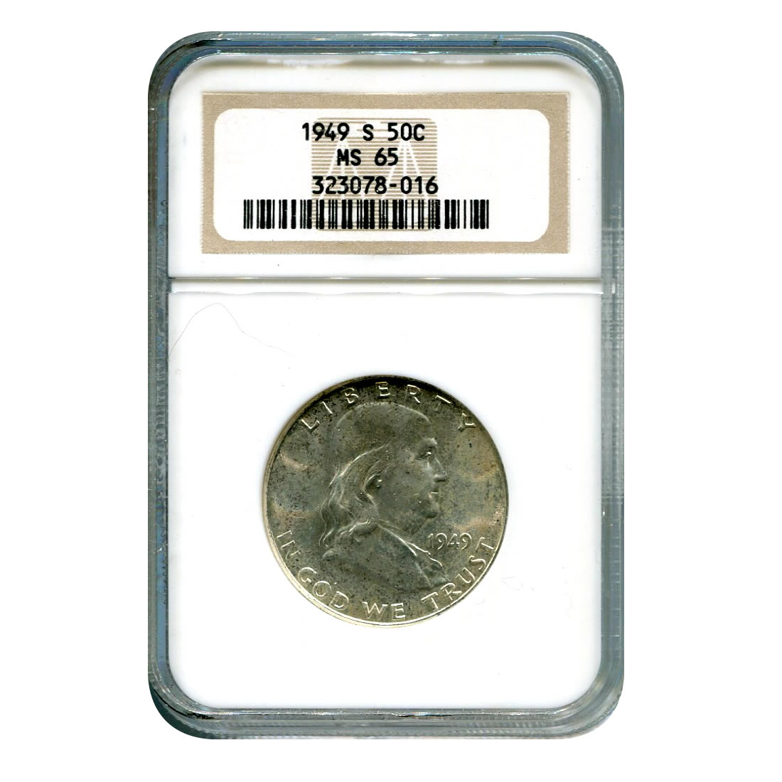 1960 Franklin Silver Half Dollar PR67 NGC