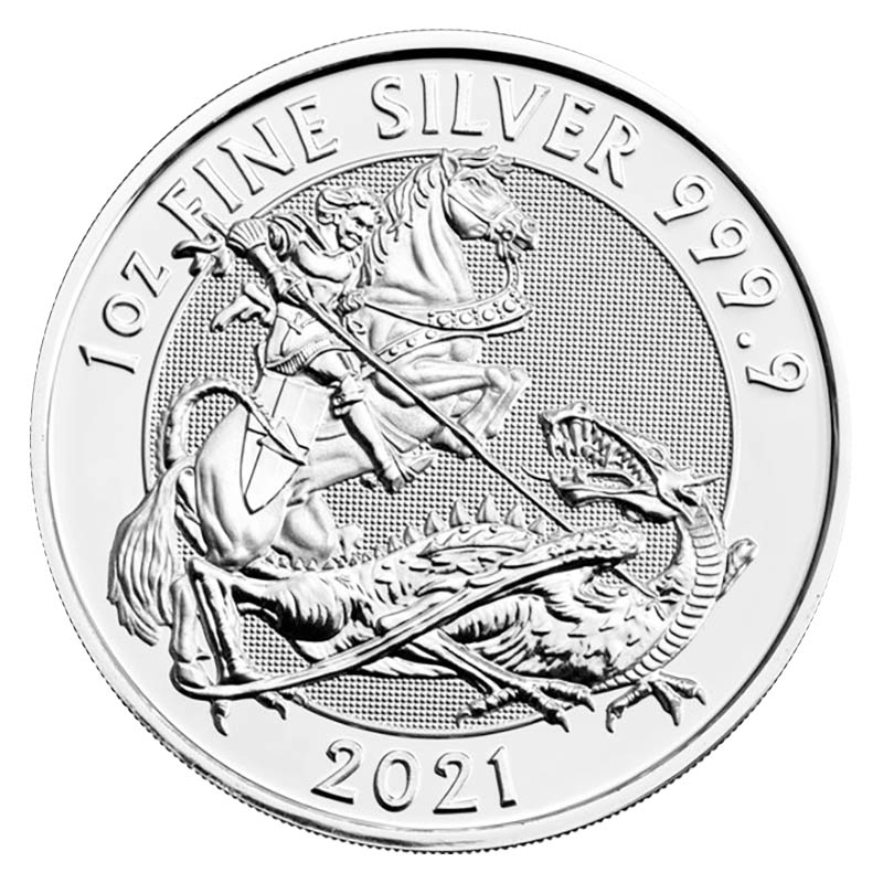 2021 1 Oz. British Silver Valiant 2021 BU