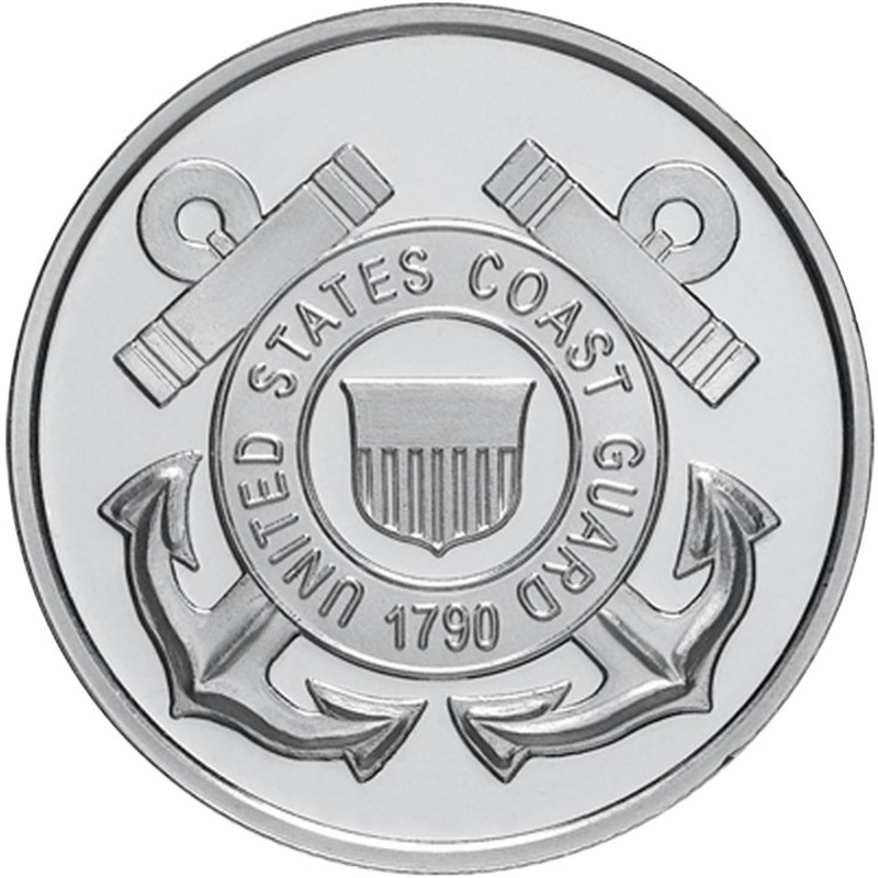 US Coast Guard .999 Silver 1 oz Round