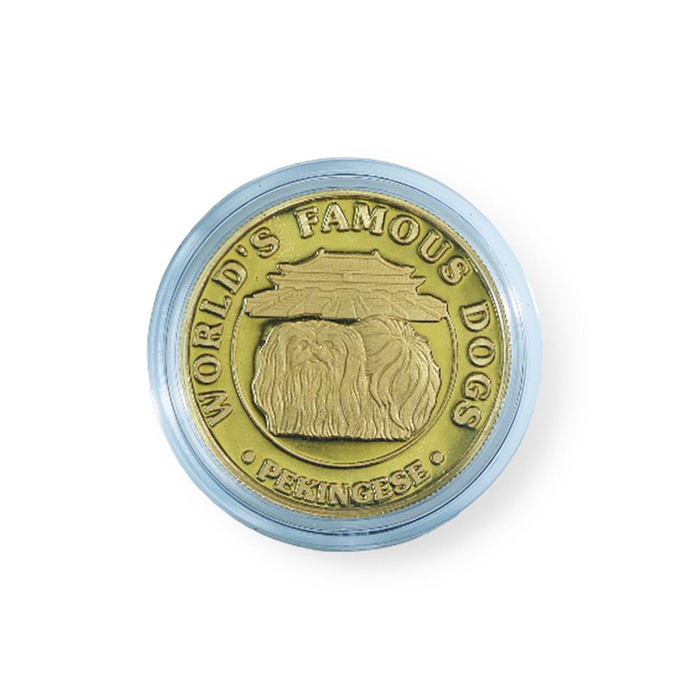 Equatorial Guinea 8000 Francos Gold 1994 PF Pekingese Dog