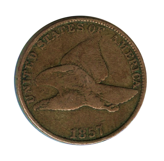 Flying Eagle Cent 1857 Fine