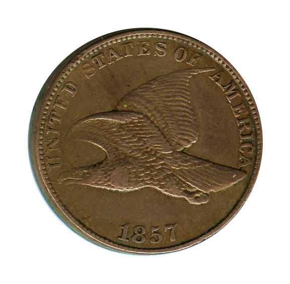 Flying Eagle Cent 1857 Extra Fine