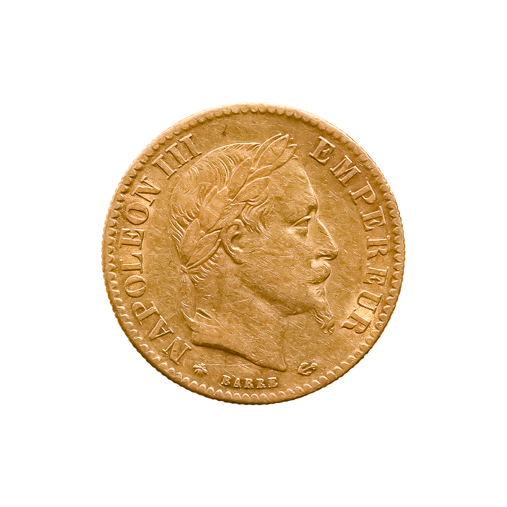 France 10 francs Napoleon III gold 1854-1869