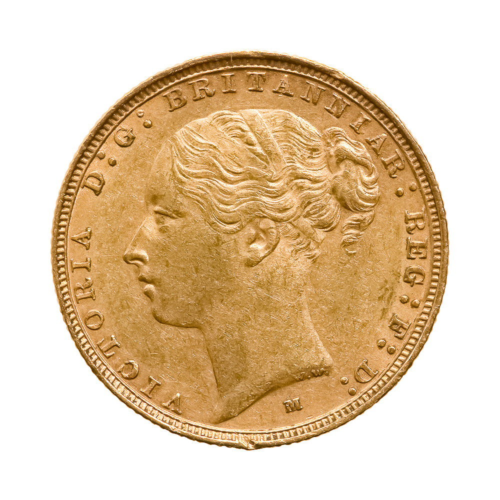 Great Britain Gold Sovereign 1871-1885 Young Head | Golden ...