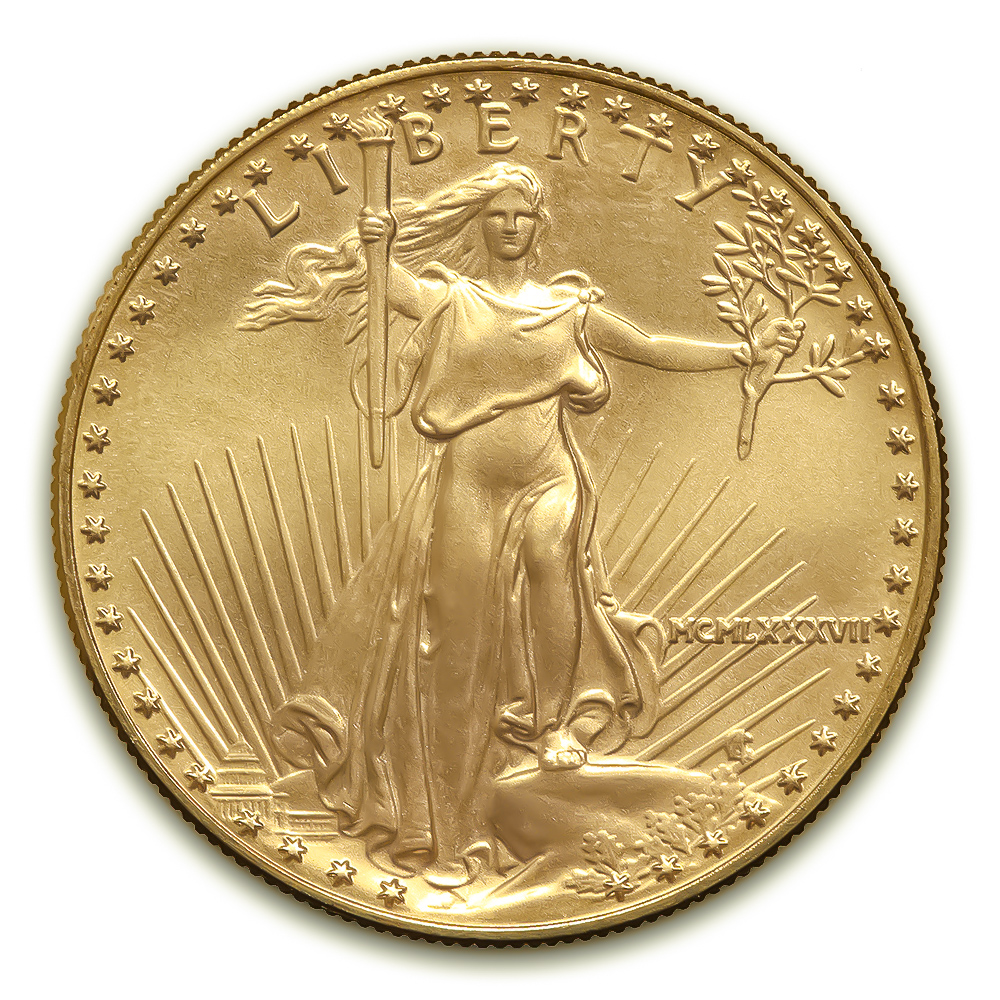 1987 American Gold Eagle 1/4 oz Uncirculated 