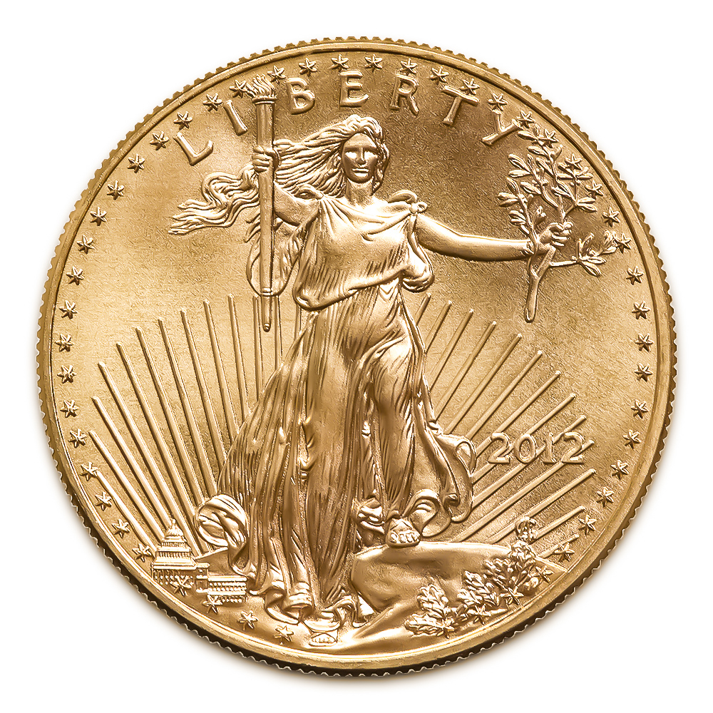 2012 American Gold Eagle 1/10 oz Uncirculated