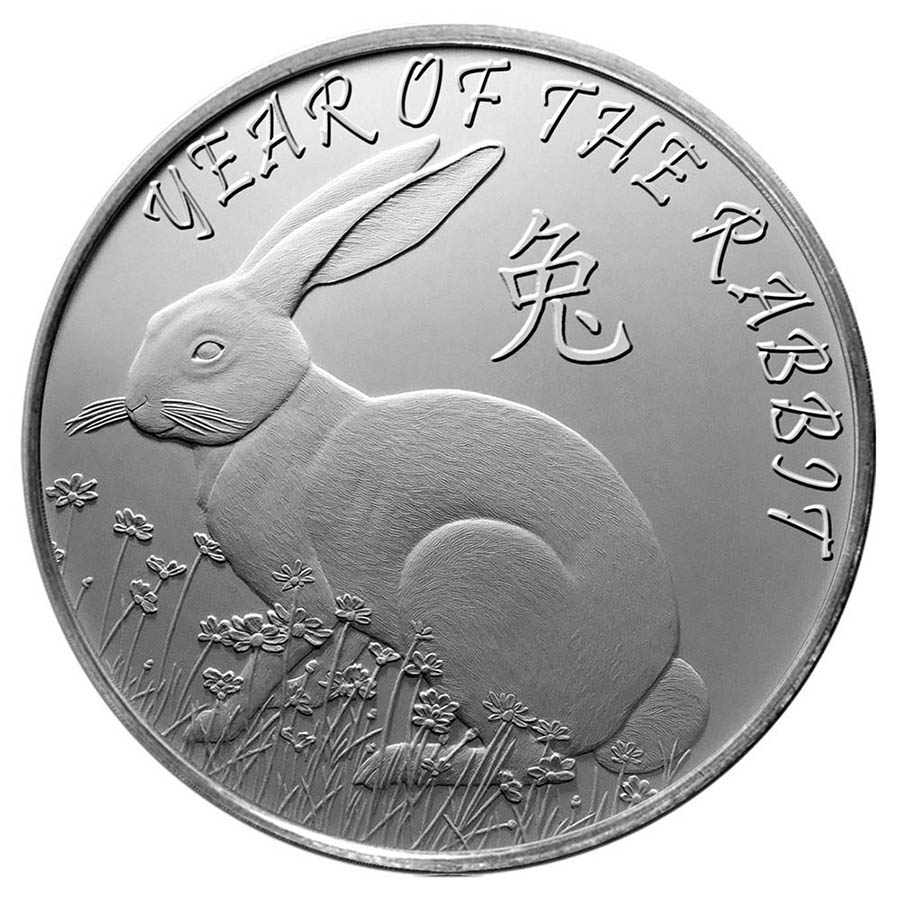 Year of the Rabbit 2023 One Ounce Silver Round