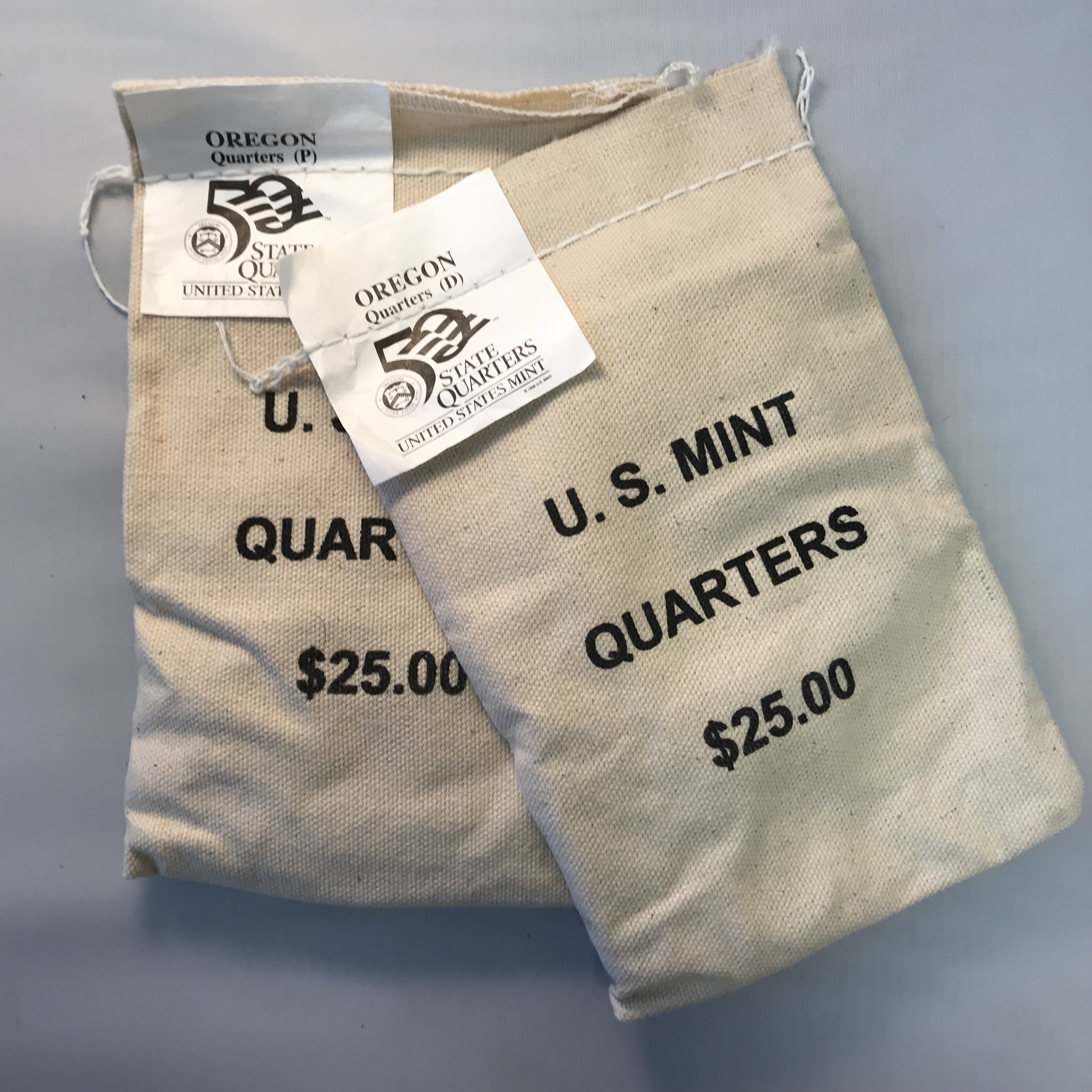 Oregon $25 Quarter Mint Bag Unopened 2005 P &D