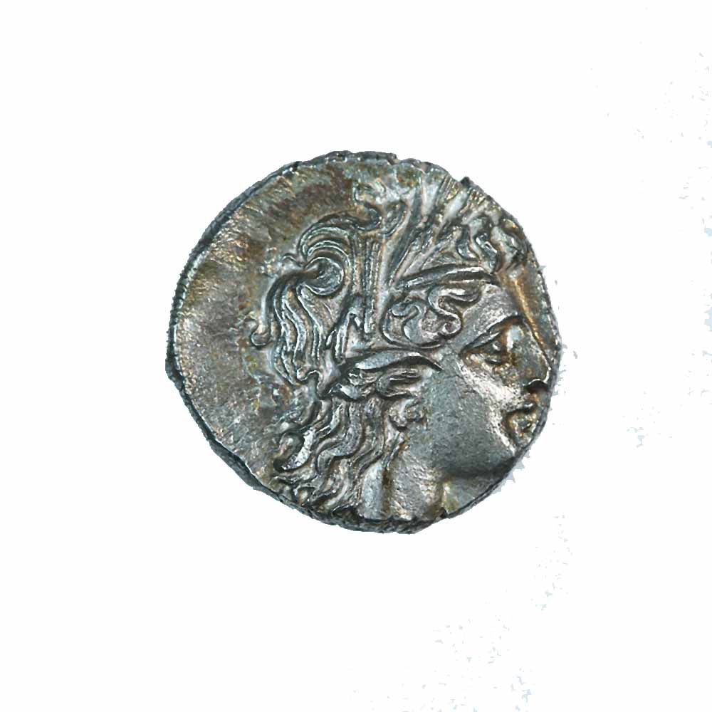 Metapontum Lucania AR Stater 290-280 B.C. MS Dionysos & Barley