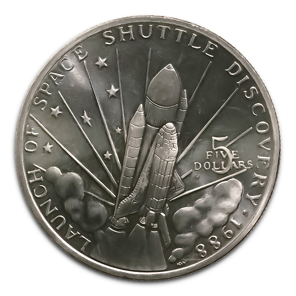 Marshall Islands $5 1988 BU Space Shuttle