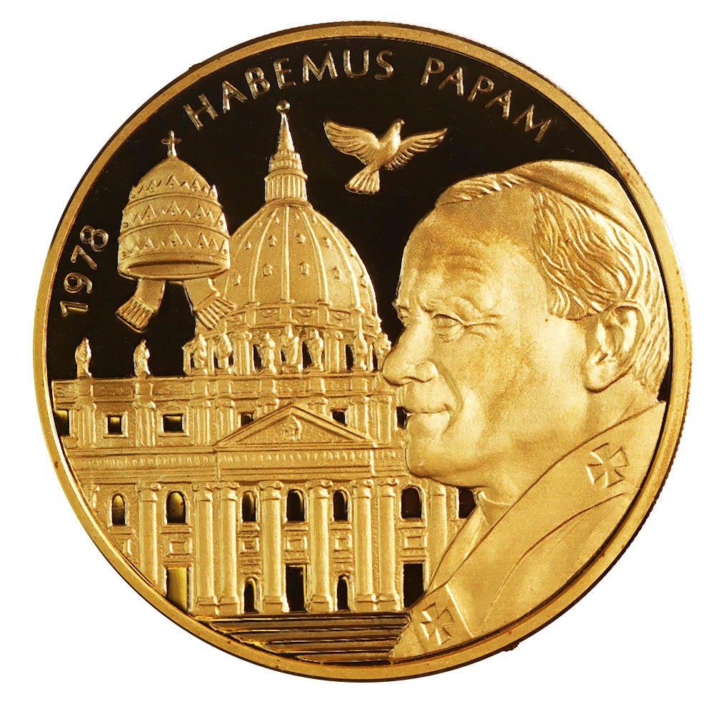 Order of Malta 50000 Lira Gold 5 Oz. PF 2005 Pope Benedict
