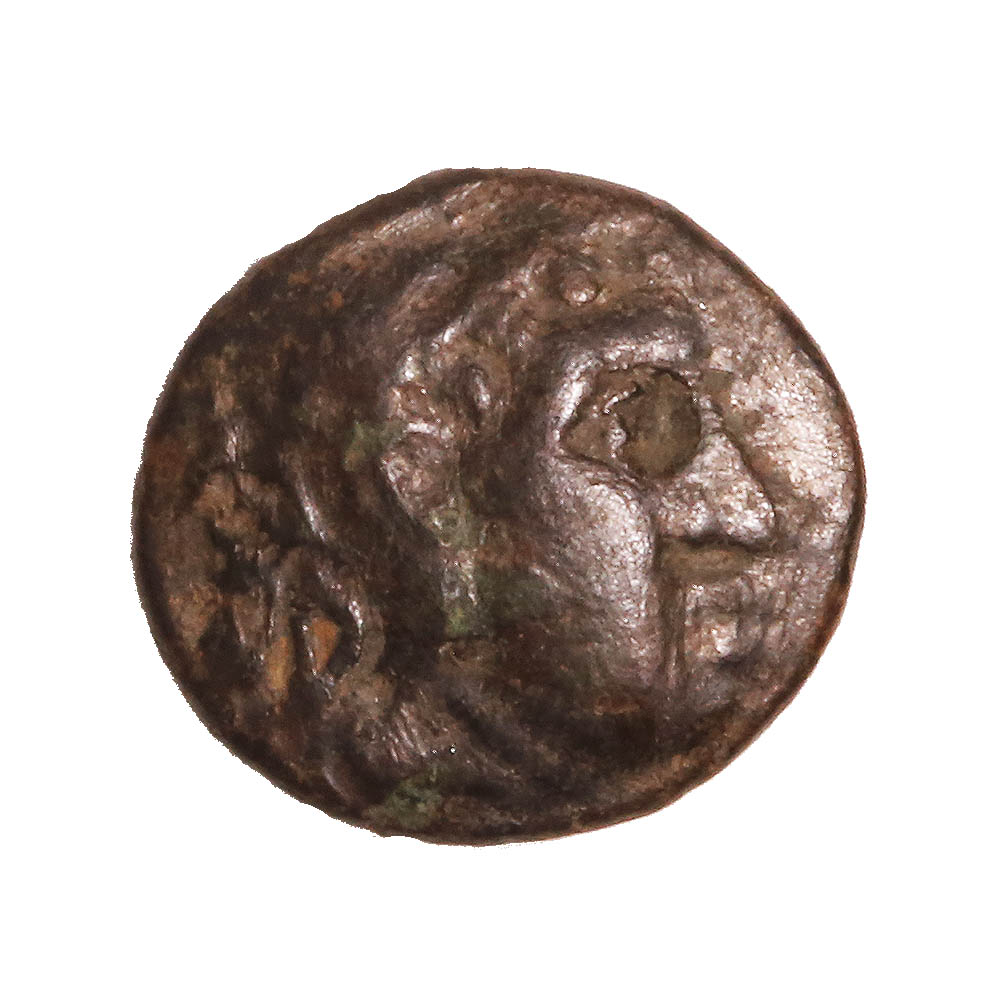 Odrysae Thrace AE19 300-200 B.C. Herakles & Bull